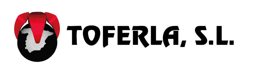 Logo de Toferla S.L., empresa de reciclaje de metales, desmontajes y derribos en Madrid.
