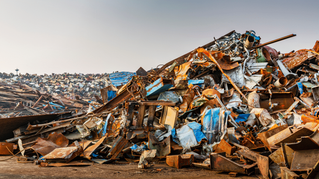 Desguace de plantas industriales: proceso, beneficios y reciclaje de metales.